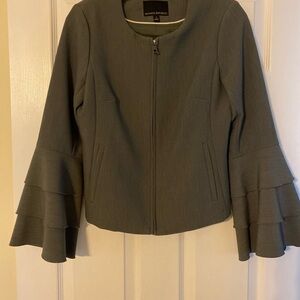 Banana Republic Women's Blazer with Tiered Sleeves